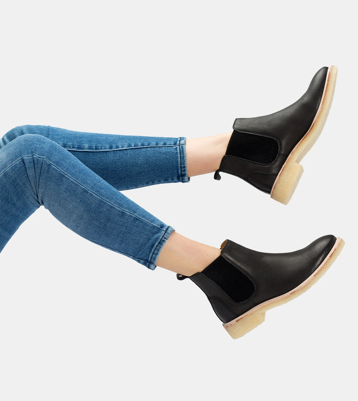 Rollie Mira Chelsea Black Leather 4 Rollie Mira Chelsea Black Leather