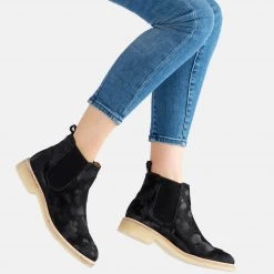 Rollie Mira Chelsea Black Giraffe All Shoes