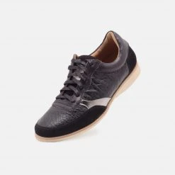 Rollie Trainer Black Tumble/Pewter All Shoes