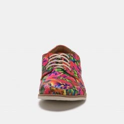 Rollie Nation Derby Pink Tropics All Shoes 7 Rollie Nation Derby Pink Tropics All Shoes
