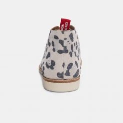 Rollie All Shoes Chukka Grey Leopard Suede