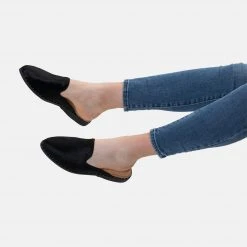 Rollie All Shoes Madison Mule Studded All Black Pony