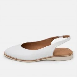 Rollie All Shoes Madison Slingback White 7 Rollie All Shoes Madison Slingback White
