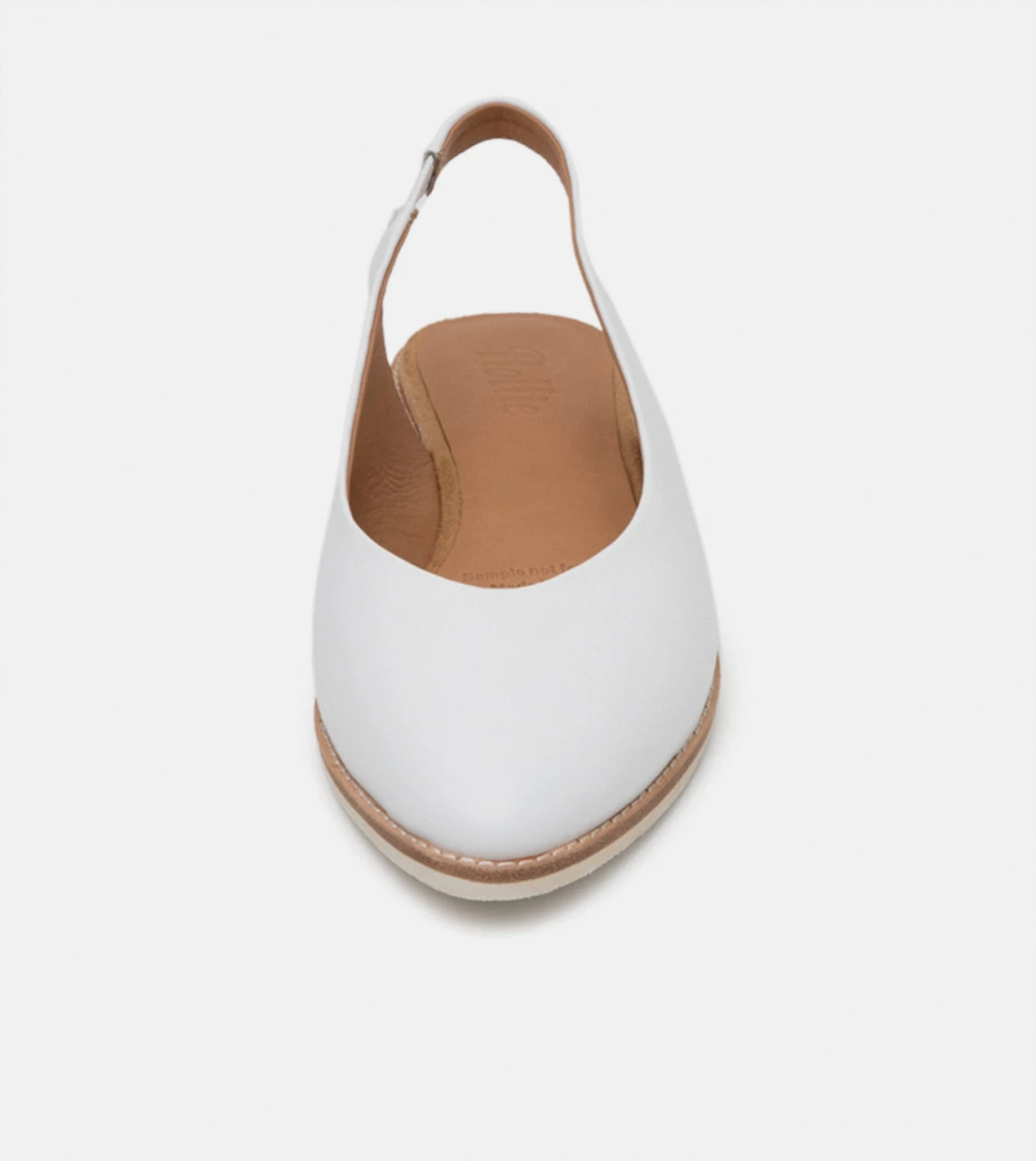 Rollie All Shoes Madison Slingback White 4 Rollie All Shoes Madison Slingback White