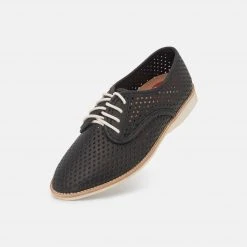 Rollie Derby Punch Black Leather 2.0 All Shoes