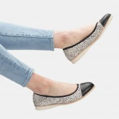 Rollie Ballet Snow Leopard/Black Toe All Shoes