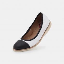 Rollie Ballet White/Black Toe
