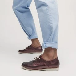 Rollie Nation Derby Super Soft Merlot Metallic All Shoes