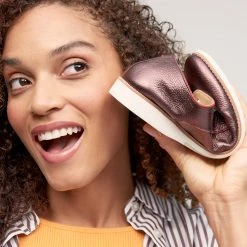 Rollie Nation Derby Super Soft Merlot Metallic All Shoes