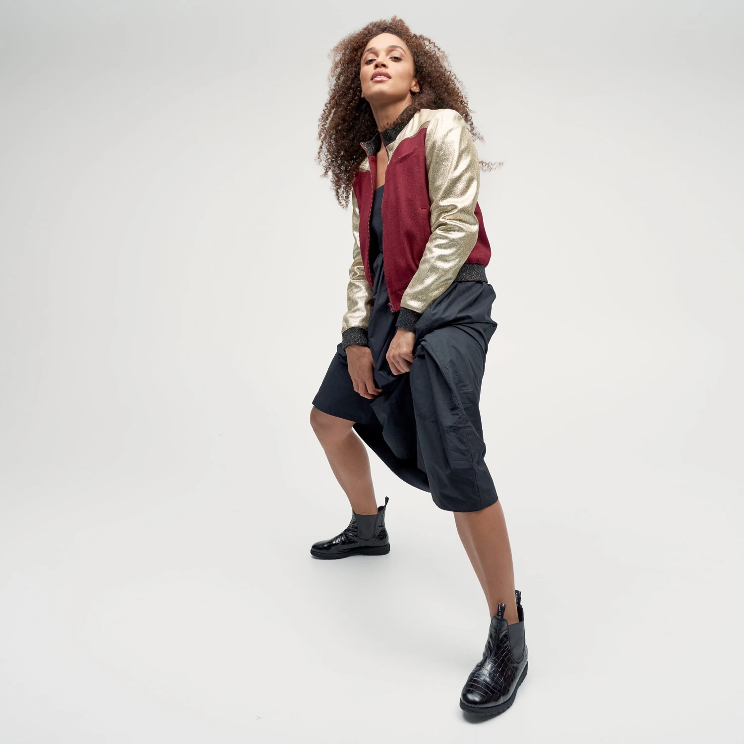 Rollie Nation Fields Chelsea Black Patent Croc All Shoes 4 Rollie Nation Fields Chelsea Black Patent Croc All Shoes