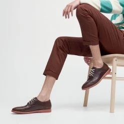 Rollie Nation All Shoes Derby Mens Dark Coffee