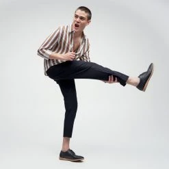 Rollie Nation All Shoes Derby Mens Black Camel Sole