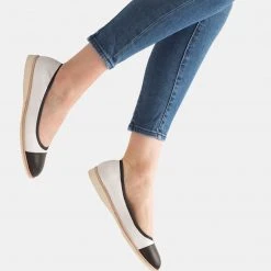 Rollie Ballet White/Black Toe