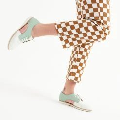 Rollie Nation Sidecut White/Mint All Shoes