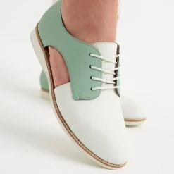 Rollie Nation Sidecut White/Mint All Shoes