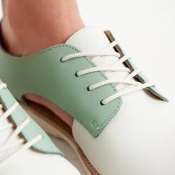 Rollie Nation Sidecut White/Mint All Shoes