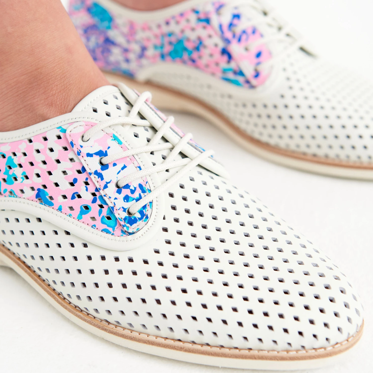 Rollie Nation All Shoes Derby Punch White/Splash 5 Rollie Nation All Shoes Derby Punch White/Splash