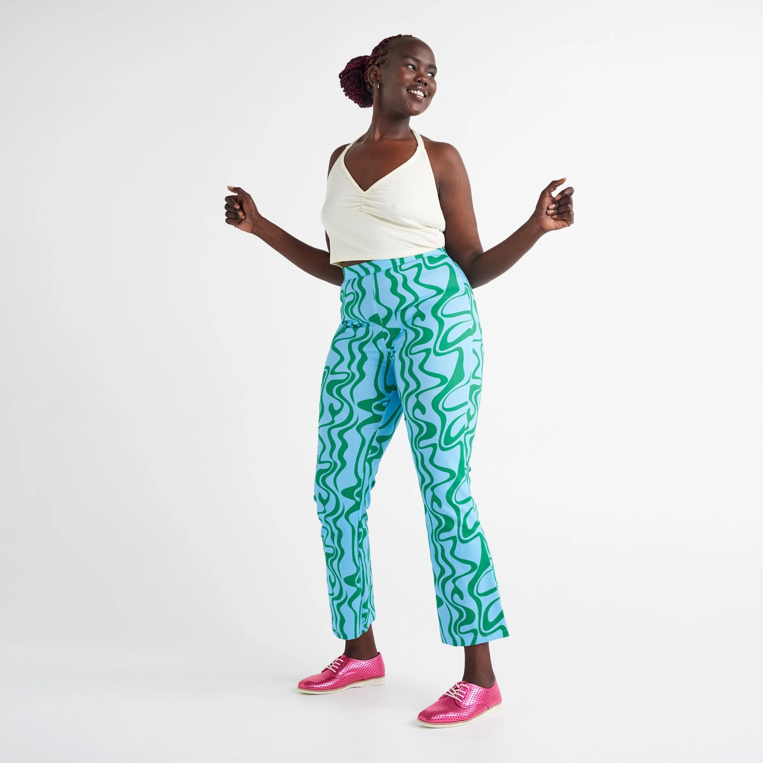 Rollie Nation Derby Punch Raspberry Metallic All Shoes 8 Rollie Nation Derby Punch Raspberry Metallic All Shoes