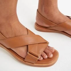 Rollie Nation All Shoes Alpha Cross Sandal Cognac 21 Rollie Nation All Shoes Alpha Cross Sandal Cognac