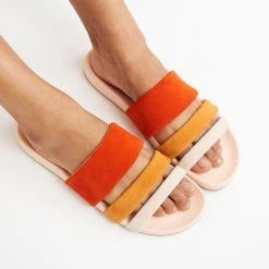 Rollie Nation All Shoes Tide Triple Strap Sunset