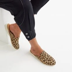 Rollie Nation Back In Stock Derby Mule Camel Leopard