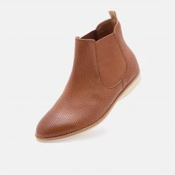 Rollie All Shoes Chelsea Pin Punch Cognac