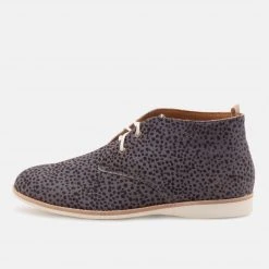 Rollie Chukka Charcoal Snow Leopard