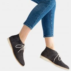 Rollie Chukka Charcoal Snow Leopard