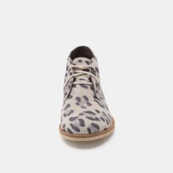 Rollie All Shoes Chukka Grey Leopard Suede
