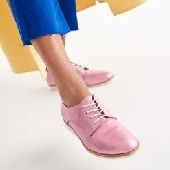 Rollie Nation Derby Super Soft Pink Metallic All Shoes 30 Rollie Nation Derby Super Soft Pink Metallic All Shoes
