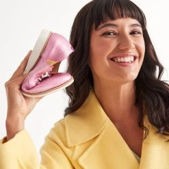 Rollie Nation Derby Super Soft Pink Metallic All Shoes 32 Rollie Nation Derby Super Soft Pink Metallic All Shoes