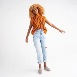 Rollie Nation New Arrivals Derby Punch Overlay Concrete Fluoro Orange