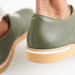 Rollie Nation Derby Mens Stack Moss Caramel