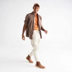 Rollie Nation Chelsea Mens Stack Antique Brown