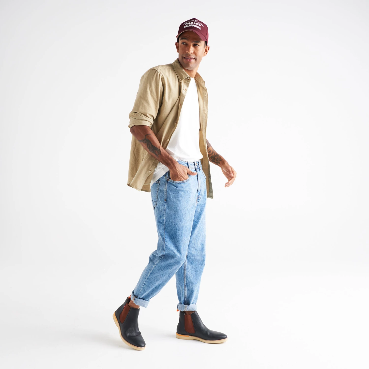 Rollie Nation Chelsea Mens Stack Black Fleece 4 Rollie Nation Chelsea Mens Stack Black Fleece