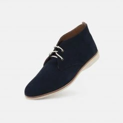 Rollie Chukka Navy Nubuck All Shoes