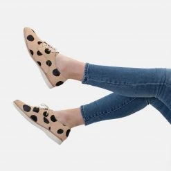 Rollie Nation All Shoes Derby Beige/Black Spot