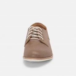 Rollie All Shoes Derby Pin Punch Antique Latte