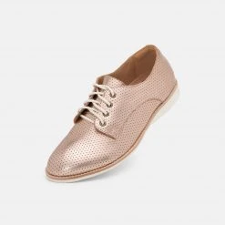 Rollie Derby Pin Punch Rose Gold All Shoes