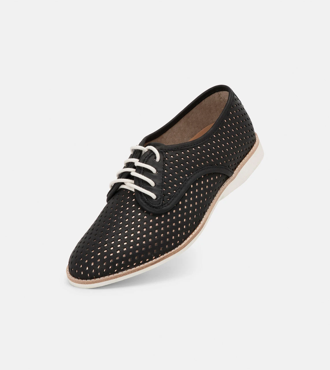 Rollie Nation All Shoes Derby Punch Overlay Black/ Purple Metallic 3 Rollie Nation All Shoes Derby Punch Overlay Black/ Purple Metallic