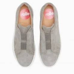 Rollie Nation All Shoes City Sneaker Laceless Taupe 25 Rollie Nation All Shoes City Sneaker Laceless Taupe