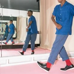 Rollie Nation Derby Mens Black All Shoes