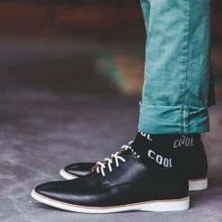 Rollie Nation Derby Mens Black All Shoes