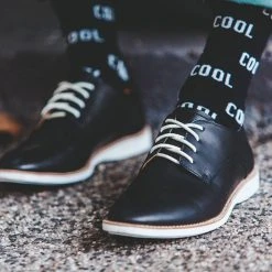 Rollie Nation Derby Mens Black All Shoes