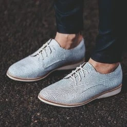 Rollie Nation Derby Blue White Snake