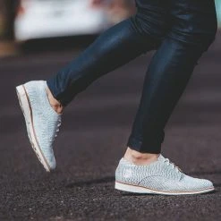 Rollie Nation Derby Blue White Snake