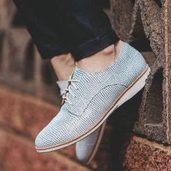 Rollie Nation Derby Blue White Snake