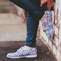 Rollie Nation All Shoes Derby Rainbow Leopard