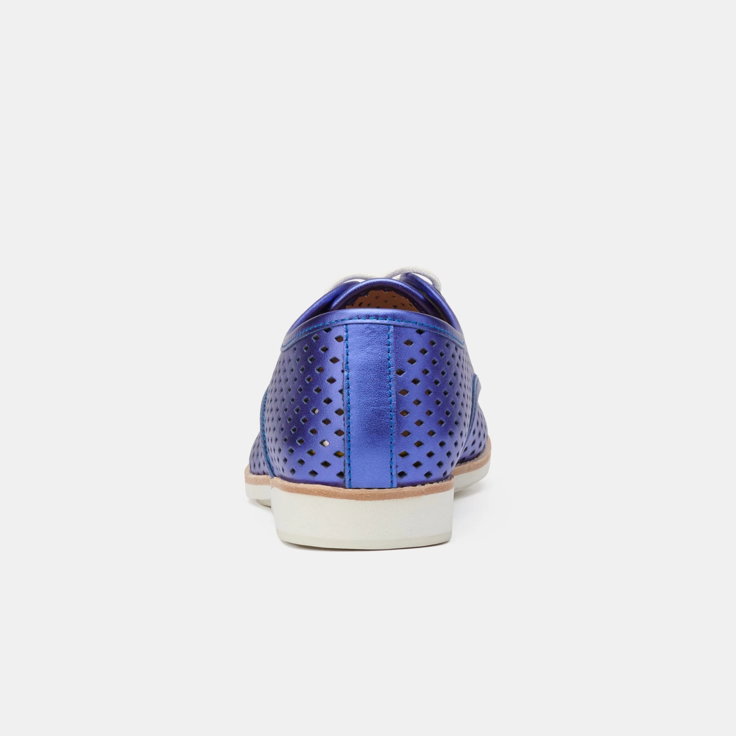 Rollie Nation All Shoes Derby Punch Cobalt Metallic 10 Rollie Nation All Shoes Derby Punch Cobalt Metallic