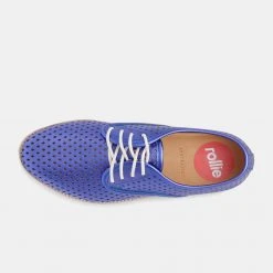 Rollie Nation All Shoes Derby Punch Cobalt Metallic 17 Rollie Nation All Shoes Derby Punch Cobalt Metallic